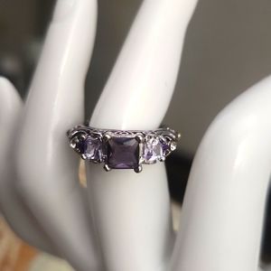 Beautiful Costume Ring with Intricate Markings.